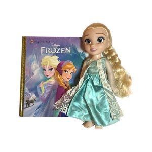 Disney Elsa doll with story book
